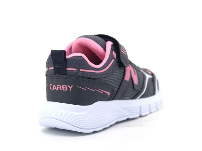 Carby Filet 130 Anorak Spor Ayakkabı Füme - Beyaz - Pembe - Thumbnail