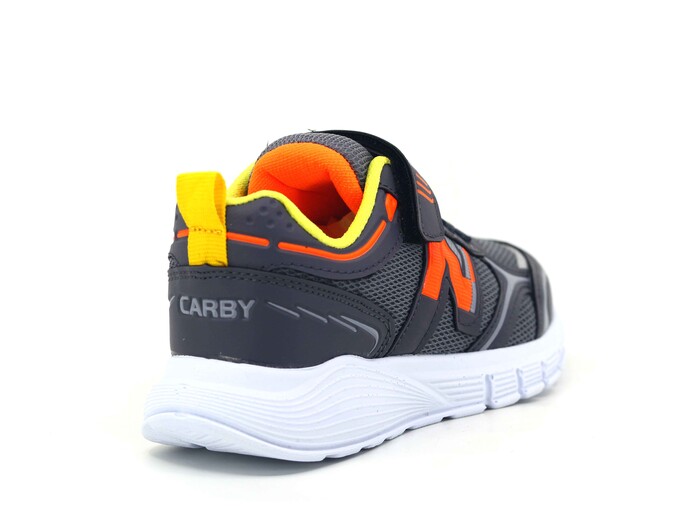 Carby Filet 130 Anorak Spor Ayakkabı Füme - Buz - Turuncu - Thumbnail