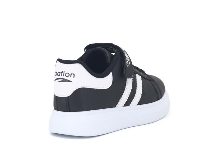 Daflon Filet 044 Cilt Spor Ayakkabı Siyah - Beyaz