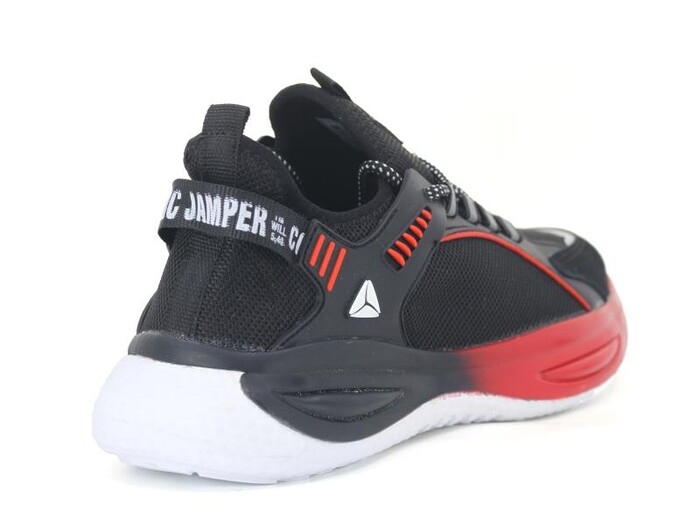 Marco Jamper Merdane 2216 Anorak Spor Ayakkabı Siyah - Beyaz - Kırmızı - Thumbnail